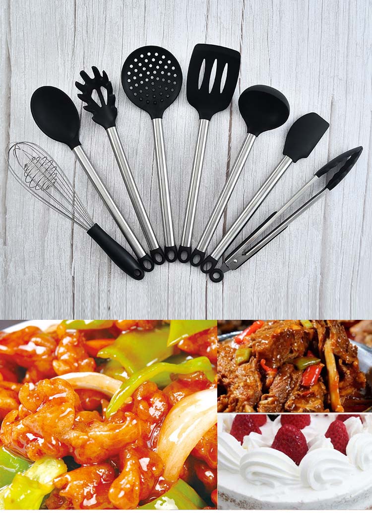 silicon kitchen utensils